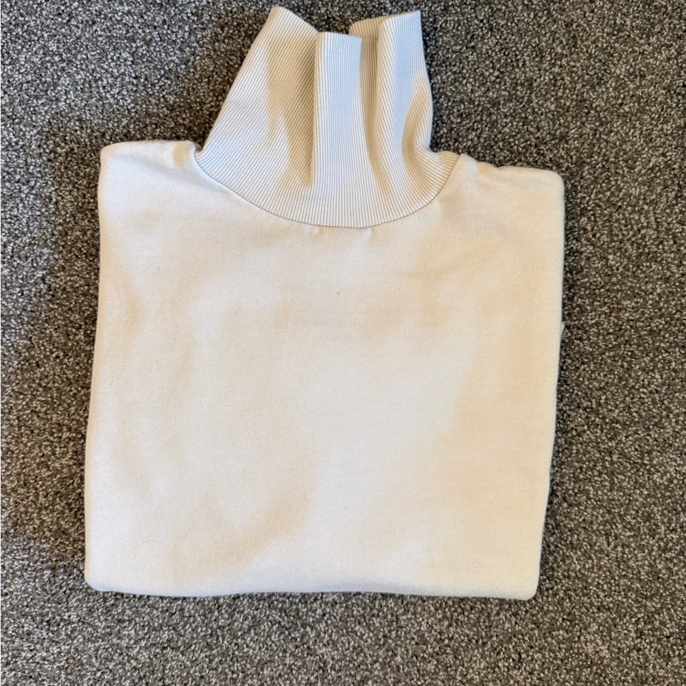 Zara Off-White Knit Pullover